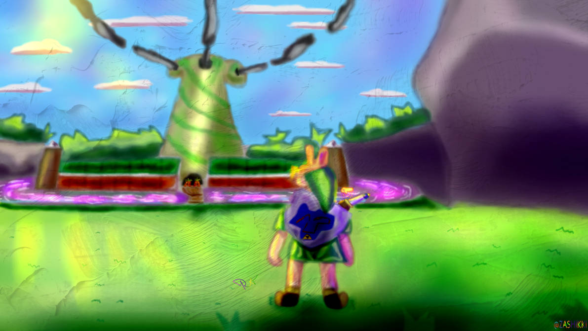 Majora's Mask by Zashikki on DeviantArt