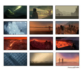 Mahabharata (Concept Art Storyboard)