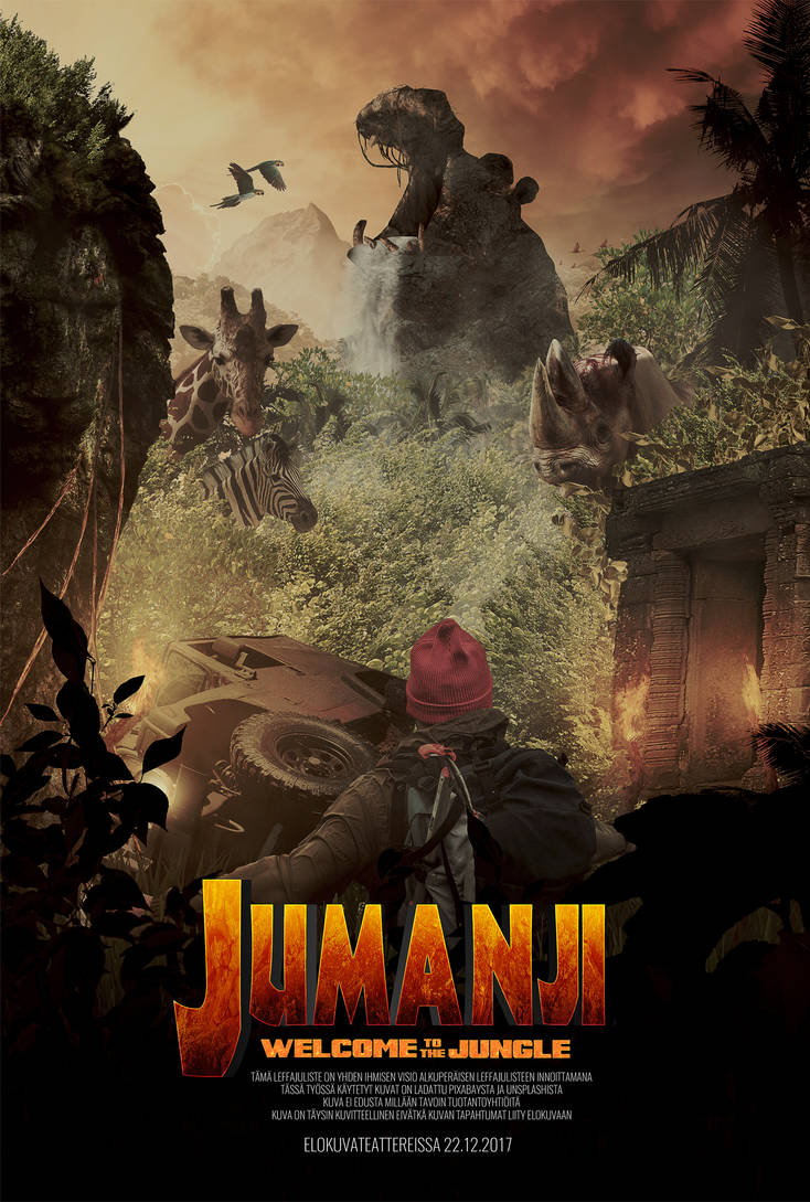 Jumanji movie poster (fan art)