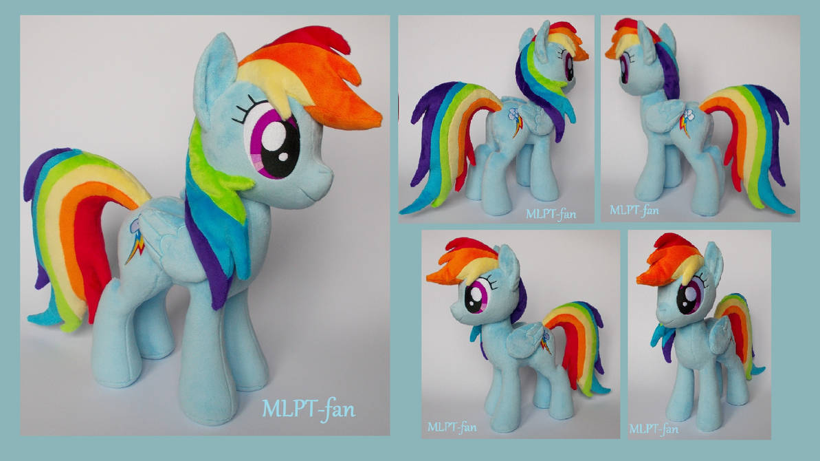 17 inches RAINBOW DASH (sold) by calusariAC