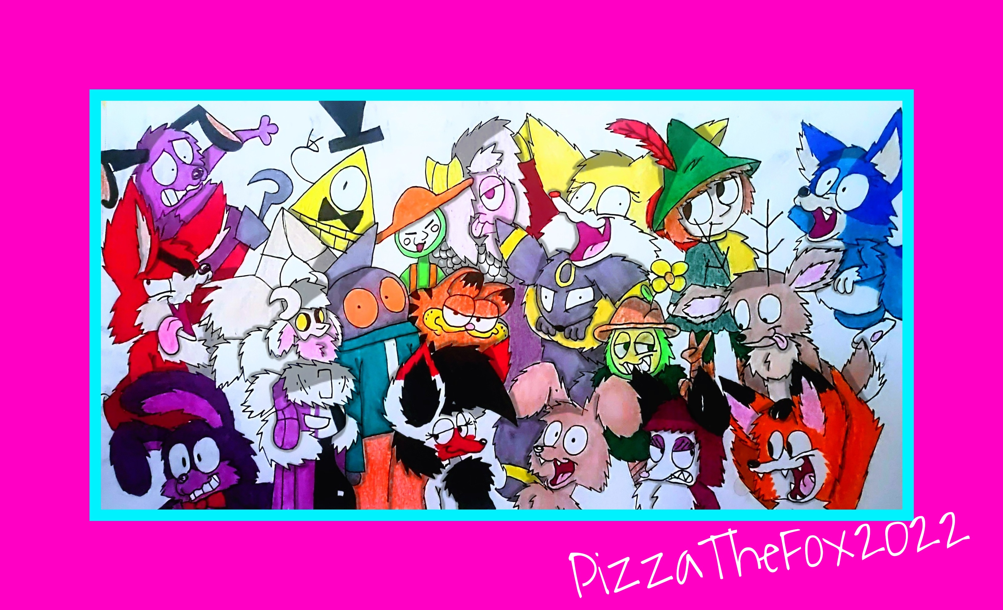 Pizza Tower characters collage by LunariaRide20 on DeviantArt