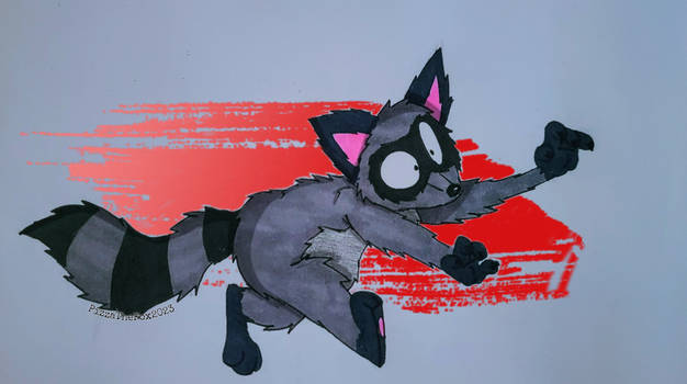 Graffiti Racoons Characters Explore the Best Raccooncharacter Art | DeviantArt