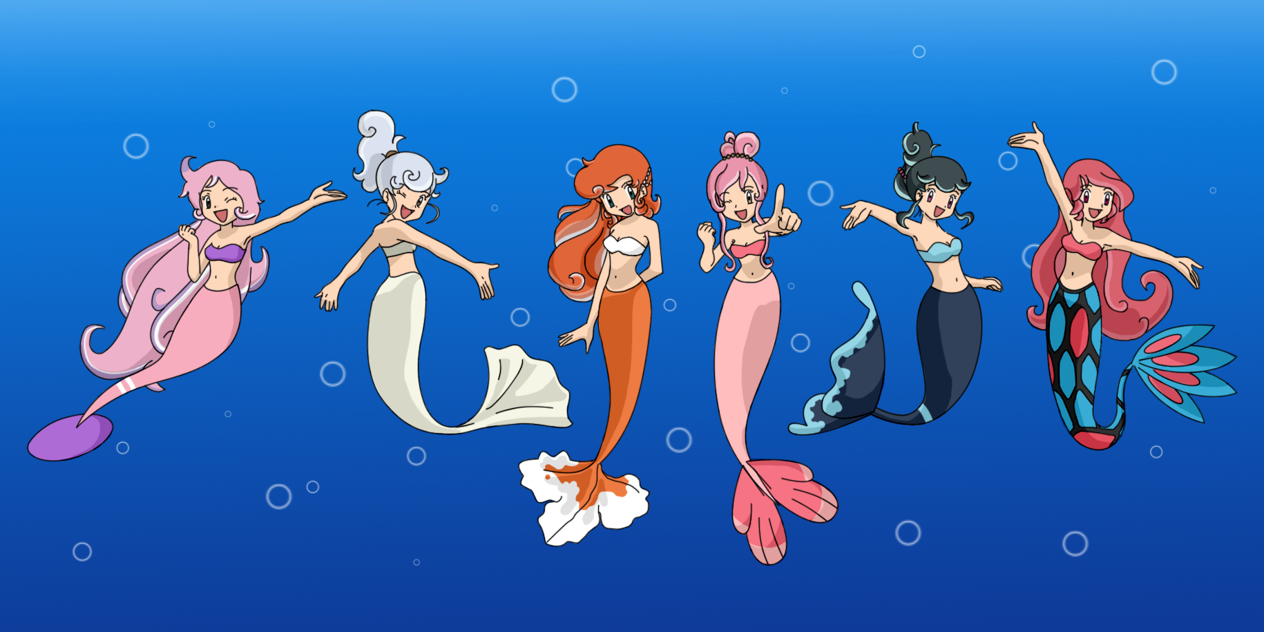 Pokemon Mermaids