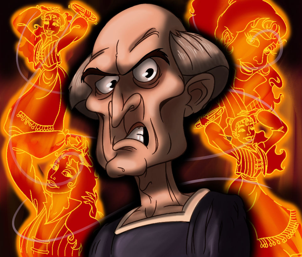Frollo Coloring Page by Gluglotte on DeviantArt