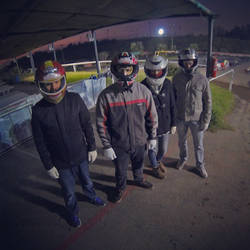 Marketing Team on GoKarts