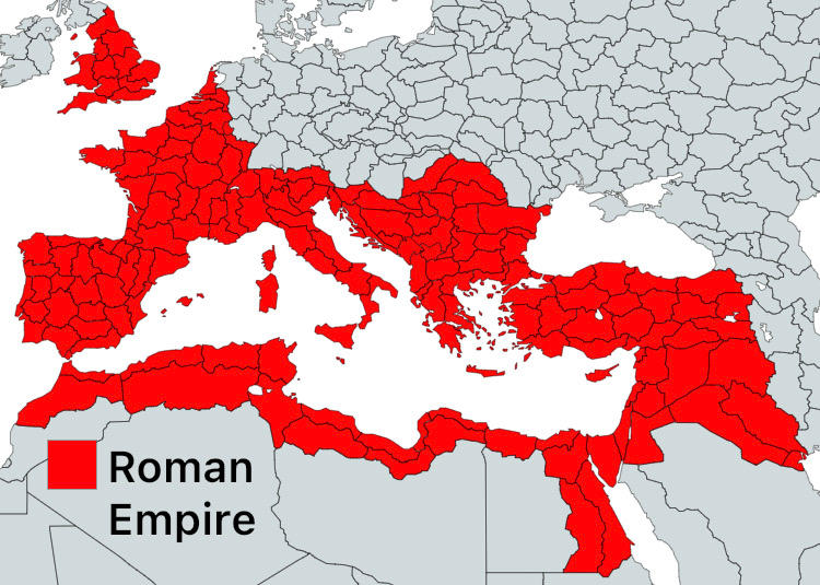 Map of Roman Empire provinces in HOI4 by GabrielJJAMas on DeviantArt