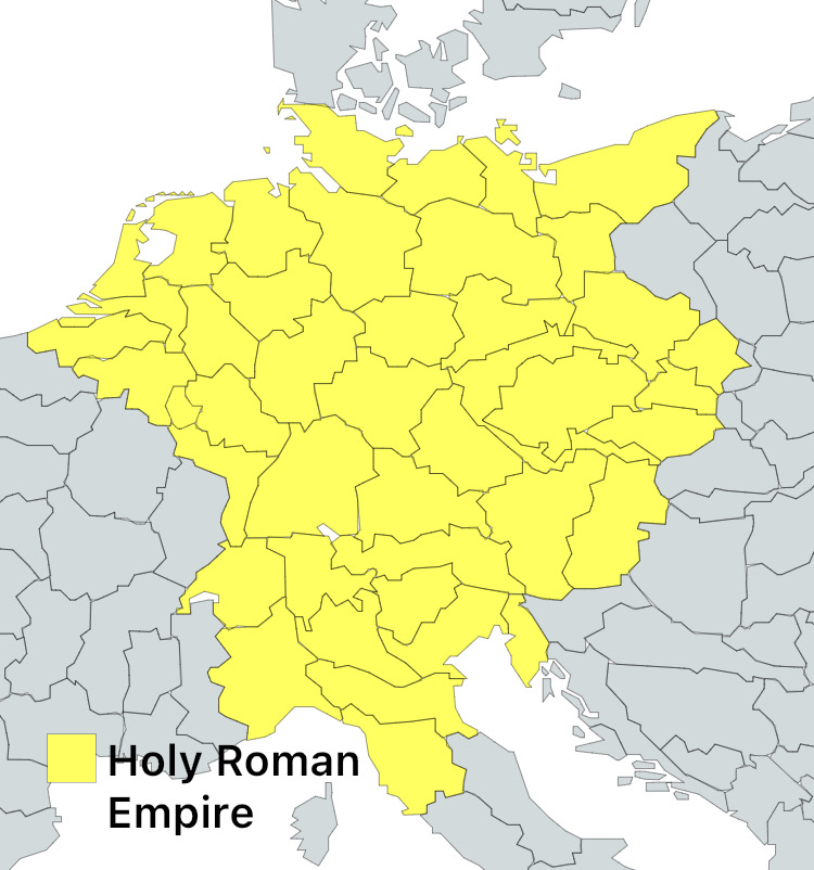 Map of the Holy Roman Empire in HOI4 by GabrielJJAMas on DeviantArt