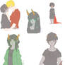 Homestuck Art Dump