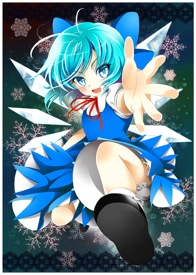Cirno - fanart by Ninamo-chan