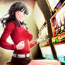 HuniePop: Aiko at the casino