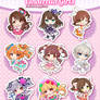 THE iDOLM@STER Cinderella Girls - acrylic keychain