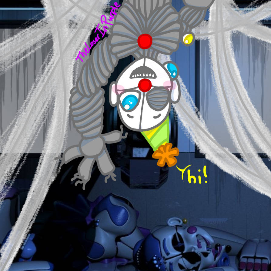 Ennard but cute by TheLoserInPurple on DeviantArt