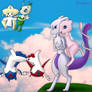 Jirachi, Celebi, Latios, Latias, Mew and Mewtwo