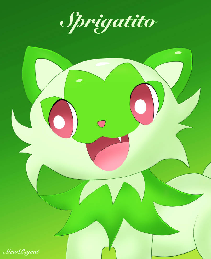 Sprigatito by Psy-Fairy on DeviantArt