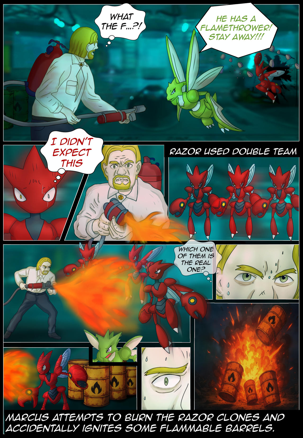 Page 87 - Crossed destinies - last page of comic