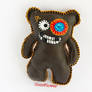 Ugly bear with black eye