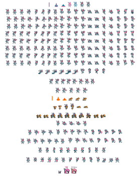 Cyber Niri spritesheet