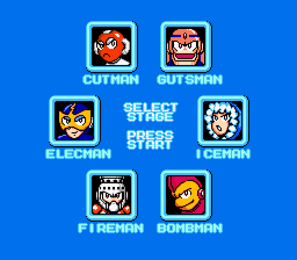 Mega Man Styled Stage Select: Super Bomberman 2 by geno2925 on DeviantArt