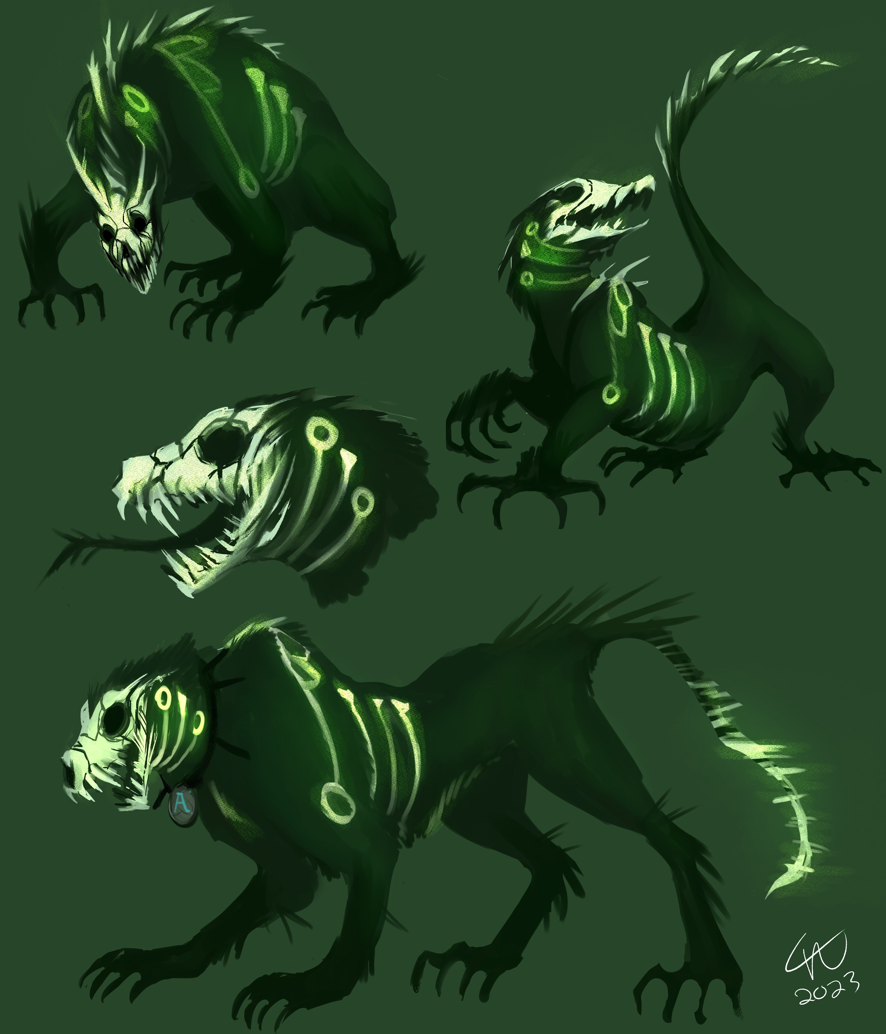 Monster Concept Art (Scary!!!) by CorinnetheAnime on DeviantArt