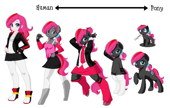 Ixora Pony To Human Evolution by BiscuitLovesKitty on DeviantArt Ixora Pony To Human Evolution by BiscuitLovesKitty on DeviantArt