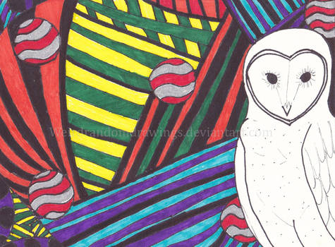 Psychedelic Owl