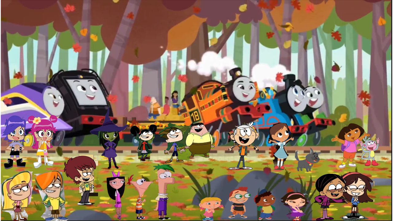 Thomas Two Fall Links - Thomas And His Friends Celebrating Fall by Mendy2019 on DeviantArt