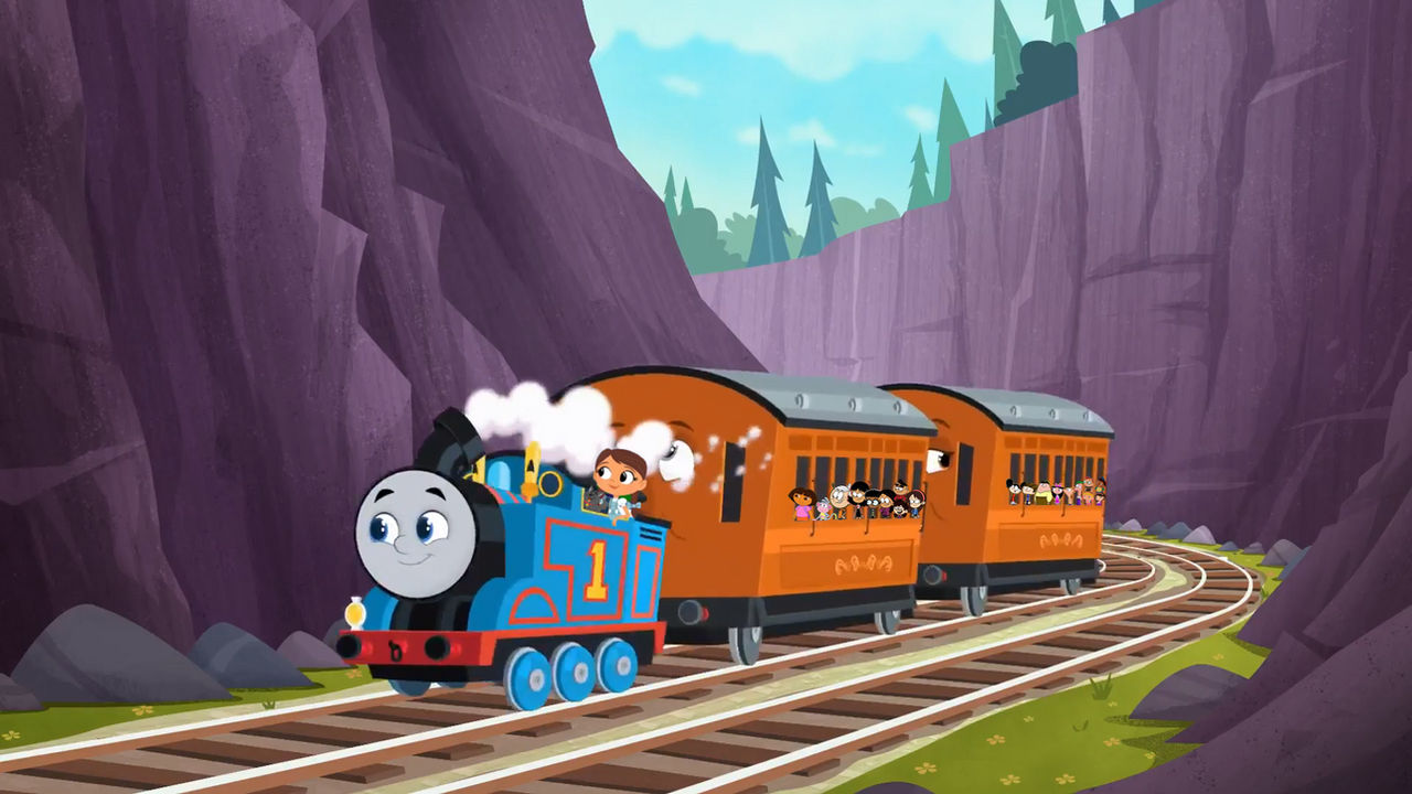 Martin Rides Thomas Taking Their Friends out for a Train Ride by Mendy2019 on DeviantArt
