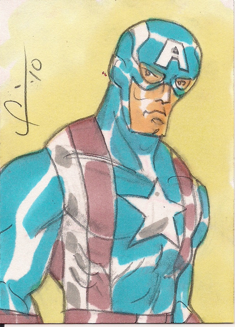 capt a sketch card