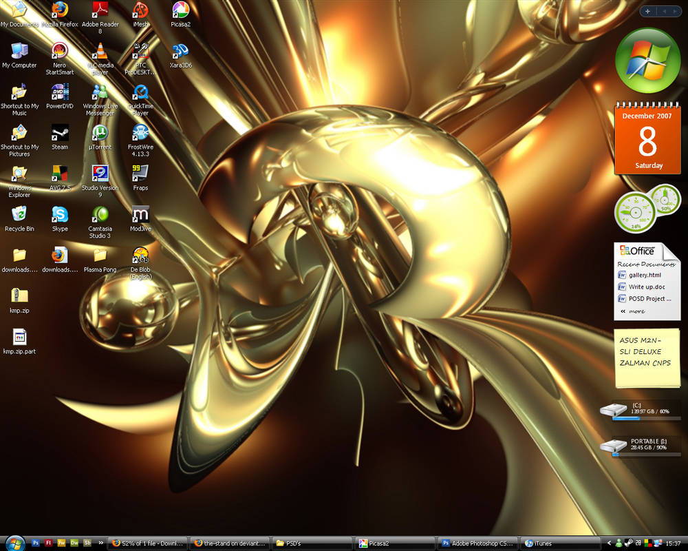 2007 Computer Background My Desktop Dec 2007 by the-stand on DeviantArt
