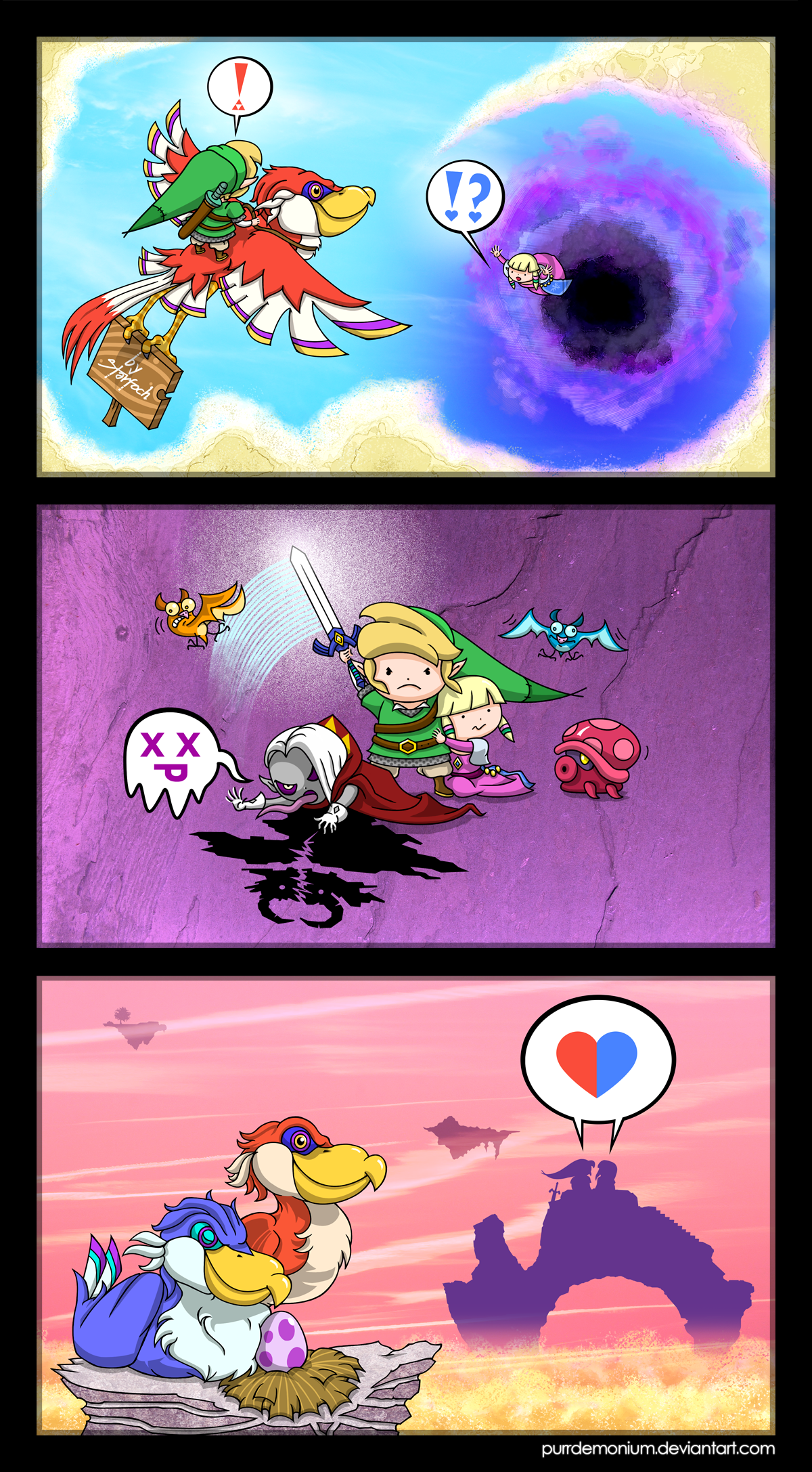 Zelda Skyward Sword Short Comic