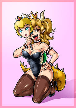 Bowsette Pin-Up