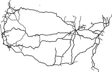 USA Amtrak Map