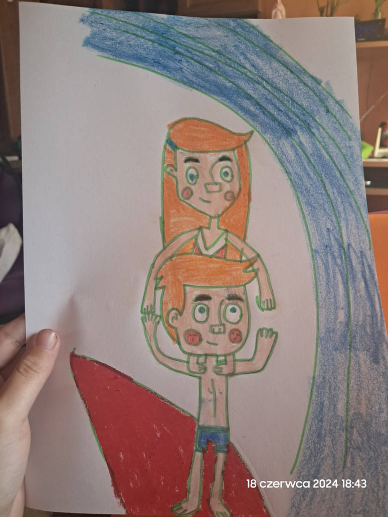 Todd and Riley surfing up by Elma100 on DeviantArt