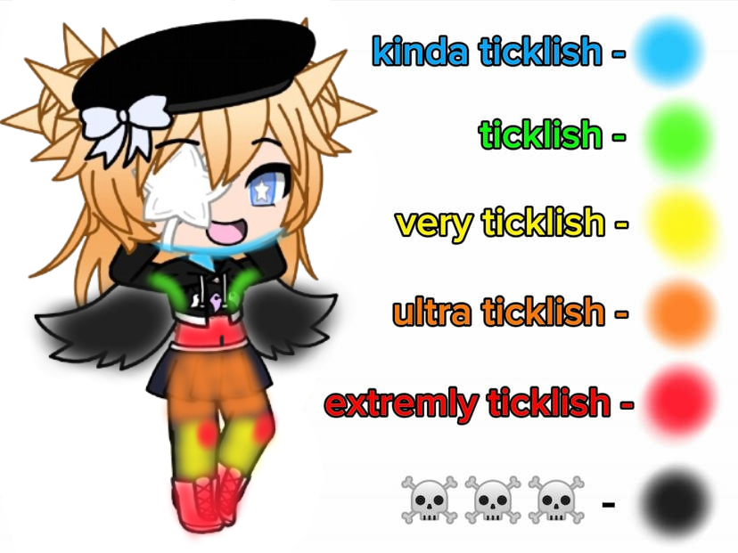 Lucy's tickle chart by GachaImage12 on DeviantArt