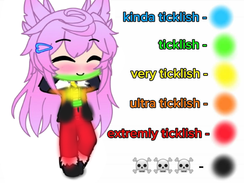 Lily's tickle chart by GachaImage12 on DeviantArt