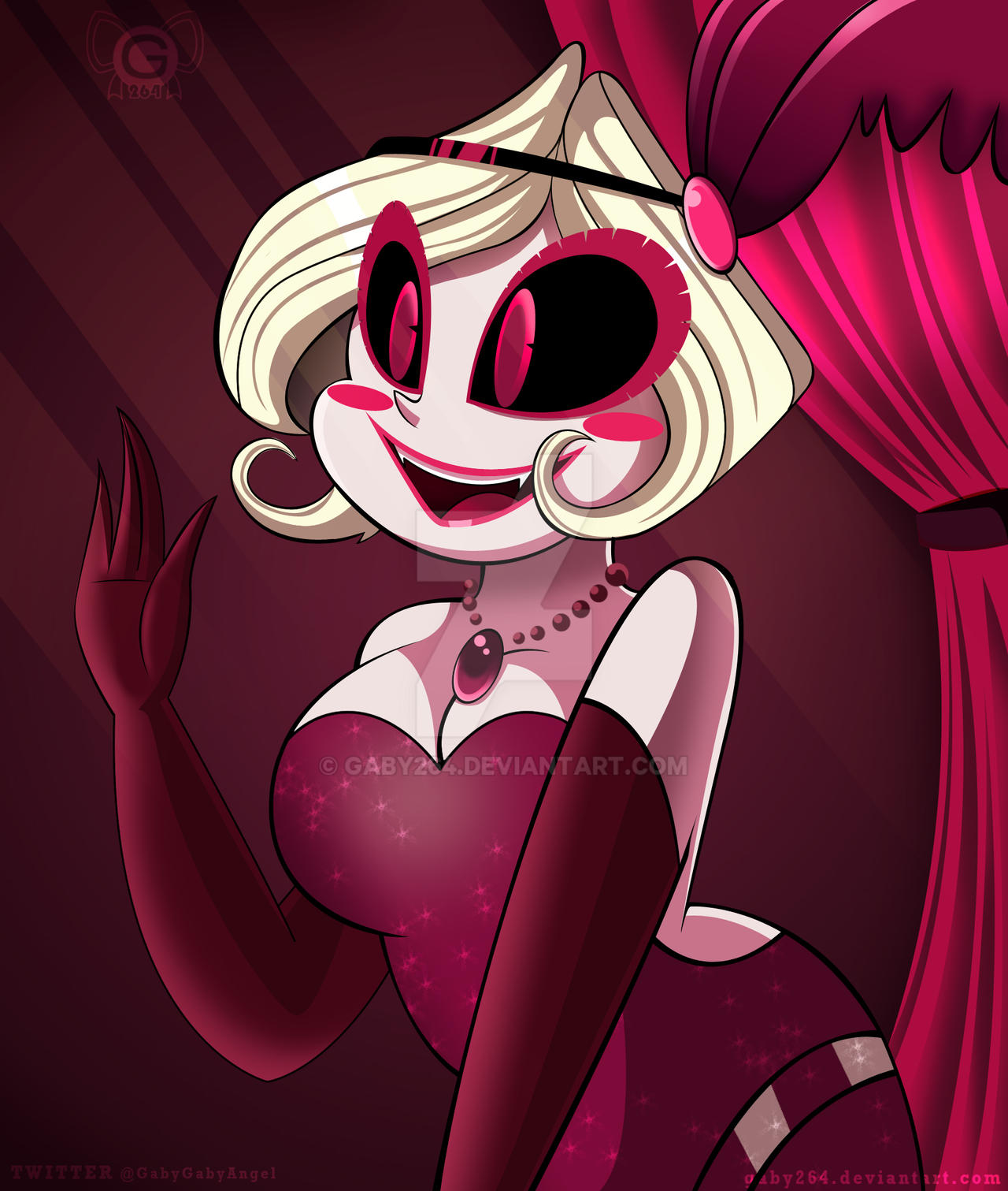 Hazbin Hotel Mimzy by gaby264 on DeviantArt