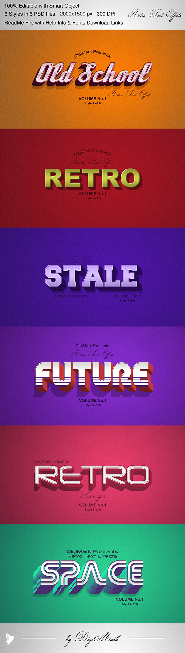 Retro Text Effects V1