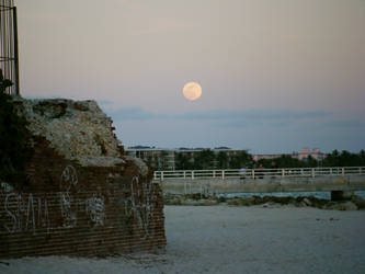 Moon Filled Sky