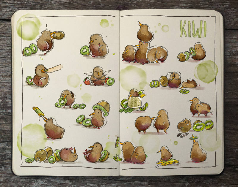 .: Kiwi by Picolo-kun
