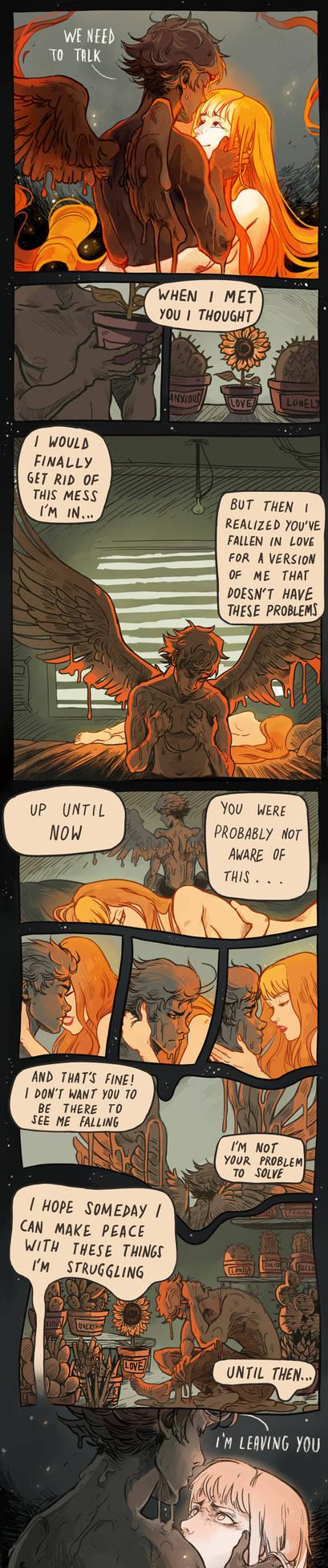 The lament of Icarus