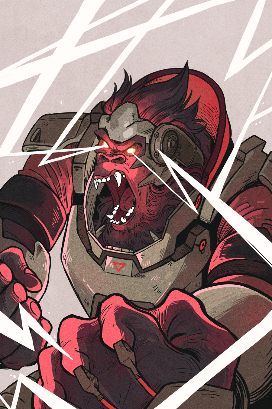 Winston Overwatch by Picolo-kun