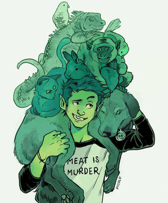 Beast Boy And Pets