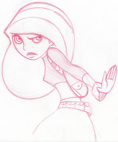 Kim Possible Sketch