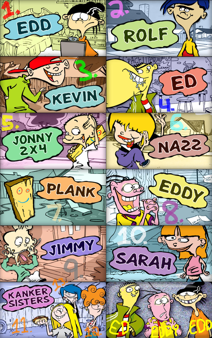 Ed, Edd, n Eddy favs