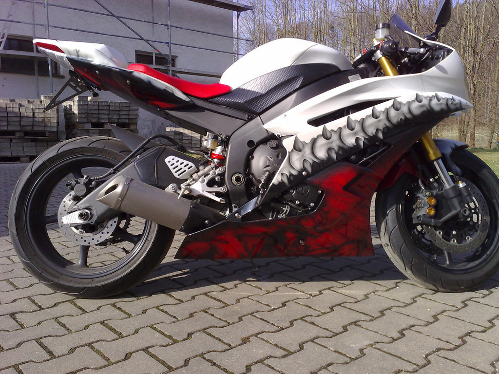 Custom Racing R6 Custom 2008 Yamaha R6 2008 To 2016 YZF R6 Replica/custom Fairings 35%