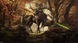 Deer Queen by DongjunLu Deer Queen by DongjunLu