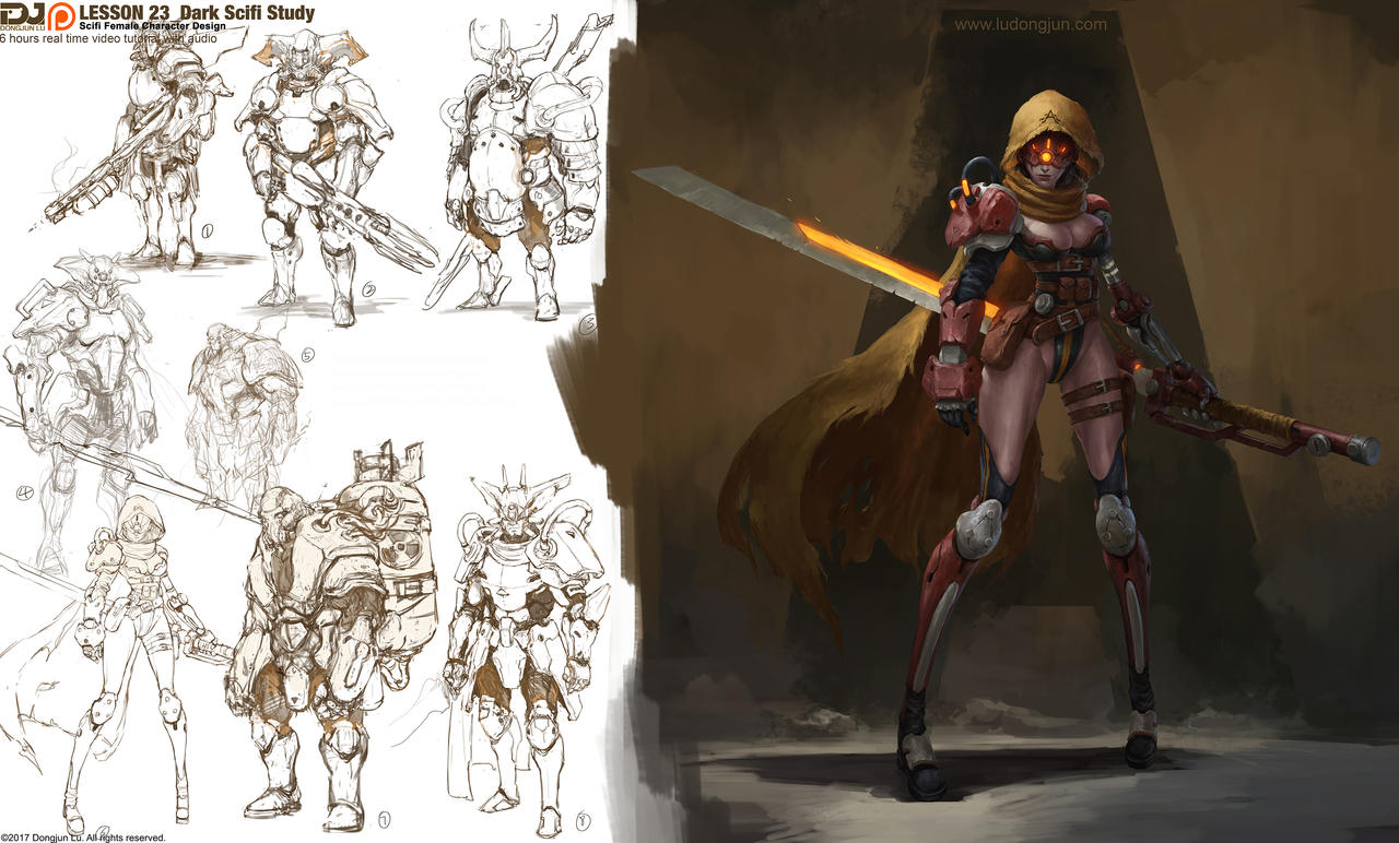 LECTURE – Concept Art & Character Design