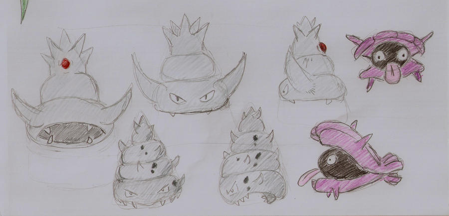 Shellking Shellbro Shellder by vinmoawalt on DeviantArt