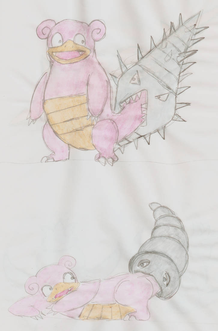 shellder slowbro variations by vinmoawalt on DeviantArt