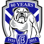 Canterbury Bankstown Bulldogs 80 Years Logo